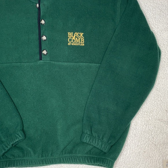 Vintage Blackcomb At Whistler Snap T Fleece Pullover: Size Extra Large - Picture 6 of 9